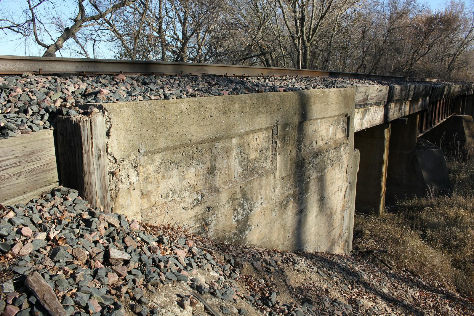 West abutment